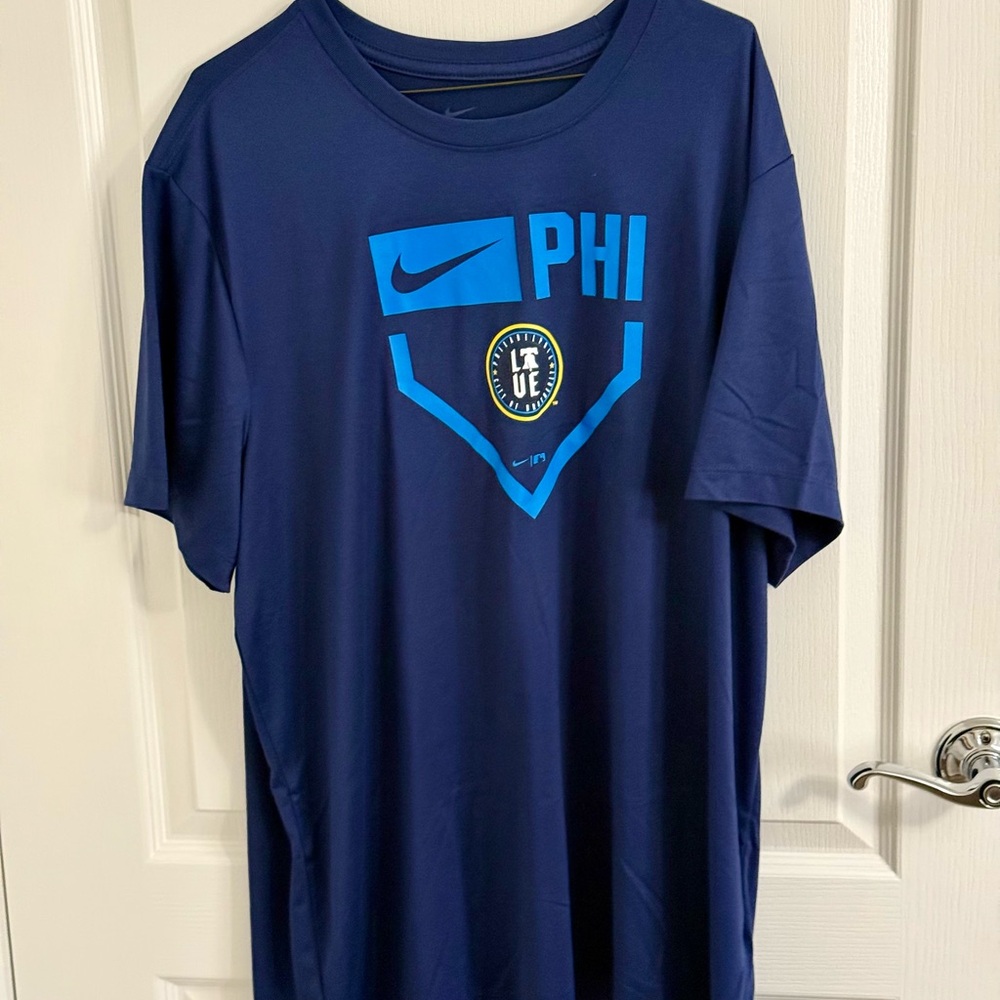 Nike Navy Blue Phillies Graphic Tee